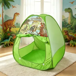 Kids Fun Triangle Play Tent, Portable Foldable Teepee, Colorful Playhouse, Foldable No Installation, Portable Outdoor Party & Beach Toy, Ideal Halloween Christmas Gift for Kids, No Accessories