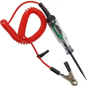 Automotive Test Light, 5-90V LED Digital Voltage Tester Display with Voltmeter, Bidirectional Light Circuit Tester with Extended Spring Wire & Probe, Auto Electric Test Pen for Car, Truck, SUV (1 Set)