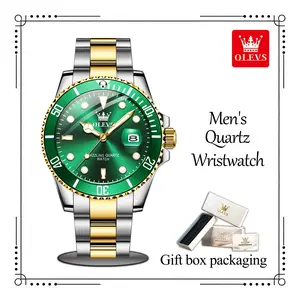 OLEVS 5885 Classic Men's Quartz Watch Date Display Luminous Waterproof Sports Wristwatch