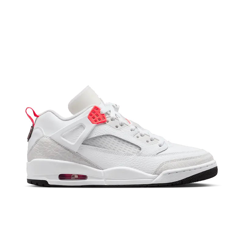 Nike Air Jordan Spizike Low White Bright Crimson IQ0305-100 Men's Fashion Sneaker New