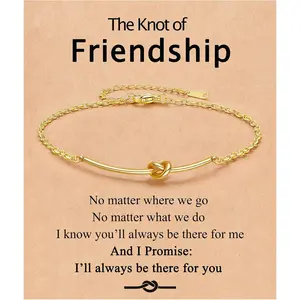 The Knot of Friendship - Knot Bracelet Friendship Gifts for Women Best Friends Gift