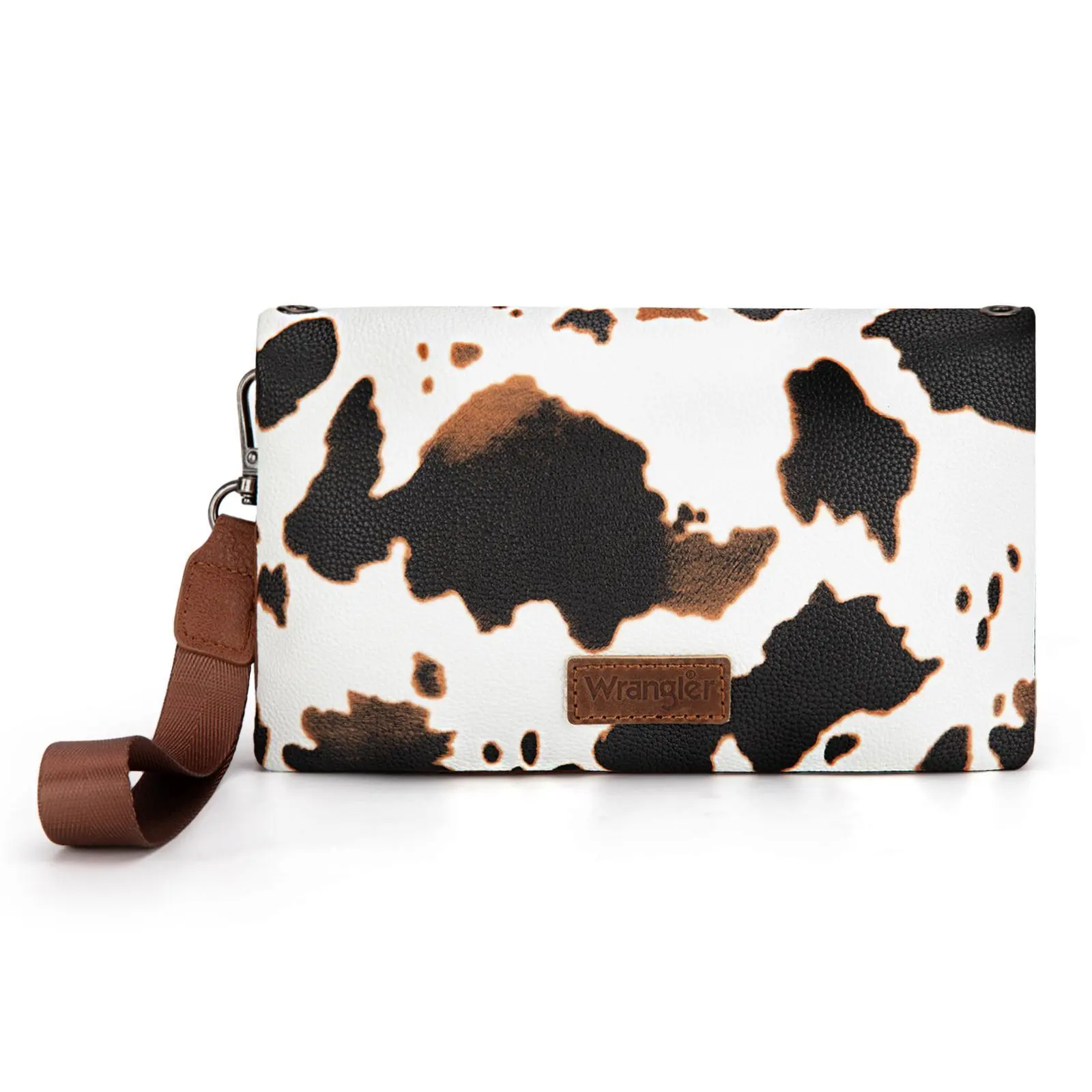 Wrangler RFID Blocking Bifold Clutch Credit Card Holder Purse with Crossbody Strap for Woman Wrangler RFID Blocking Bifold Clutch Credit Card Holder Purse with Crossbody Strap for Woman