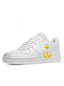 Navy Senior Chief Petty Officer (SCPO) stylish men's trendy sneakers, featuring a durable outsole and cool design, suitable for casual sports and daily commuting.
