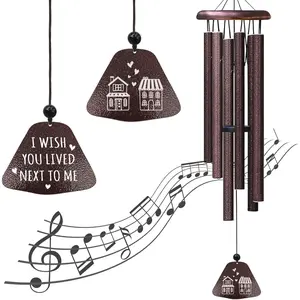 Birthday Gifts for Women 32" Wind Chimes, Friendship Bestie Gifts for Women, Sister Birthday , Wind Chimes for   Her BFF Sister Bestie Mom Daughter