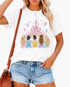 Magical Princess Shirts Magic Kingdom Tshirt Princess Shirt Funny Family Vacation Tee Casual Holiday Tee Top
