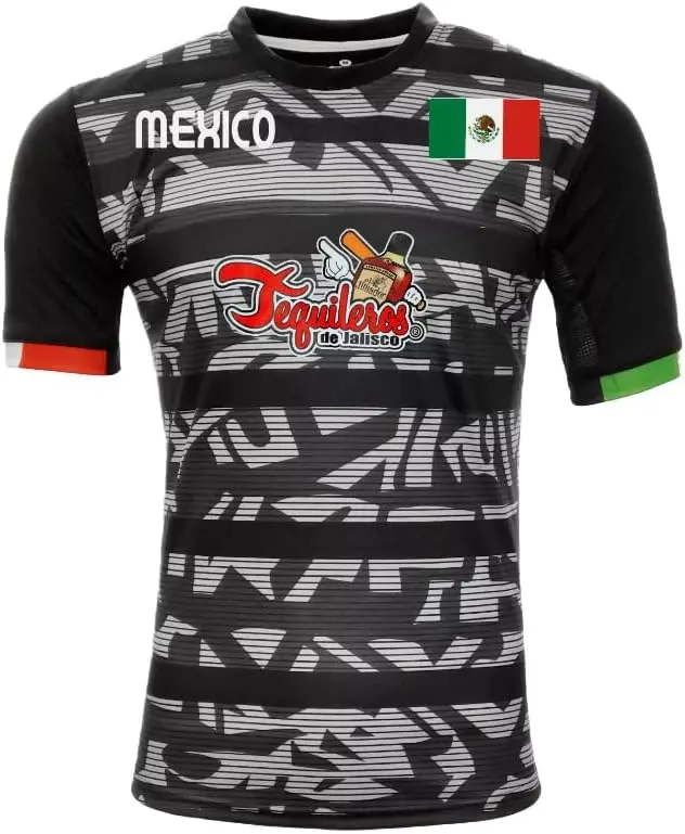 Tequileros de Jalisco Mexico Jersey – Black Grey Edition