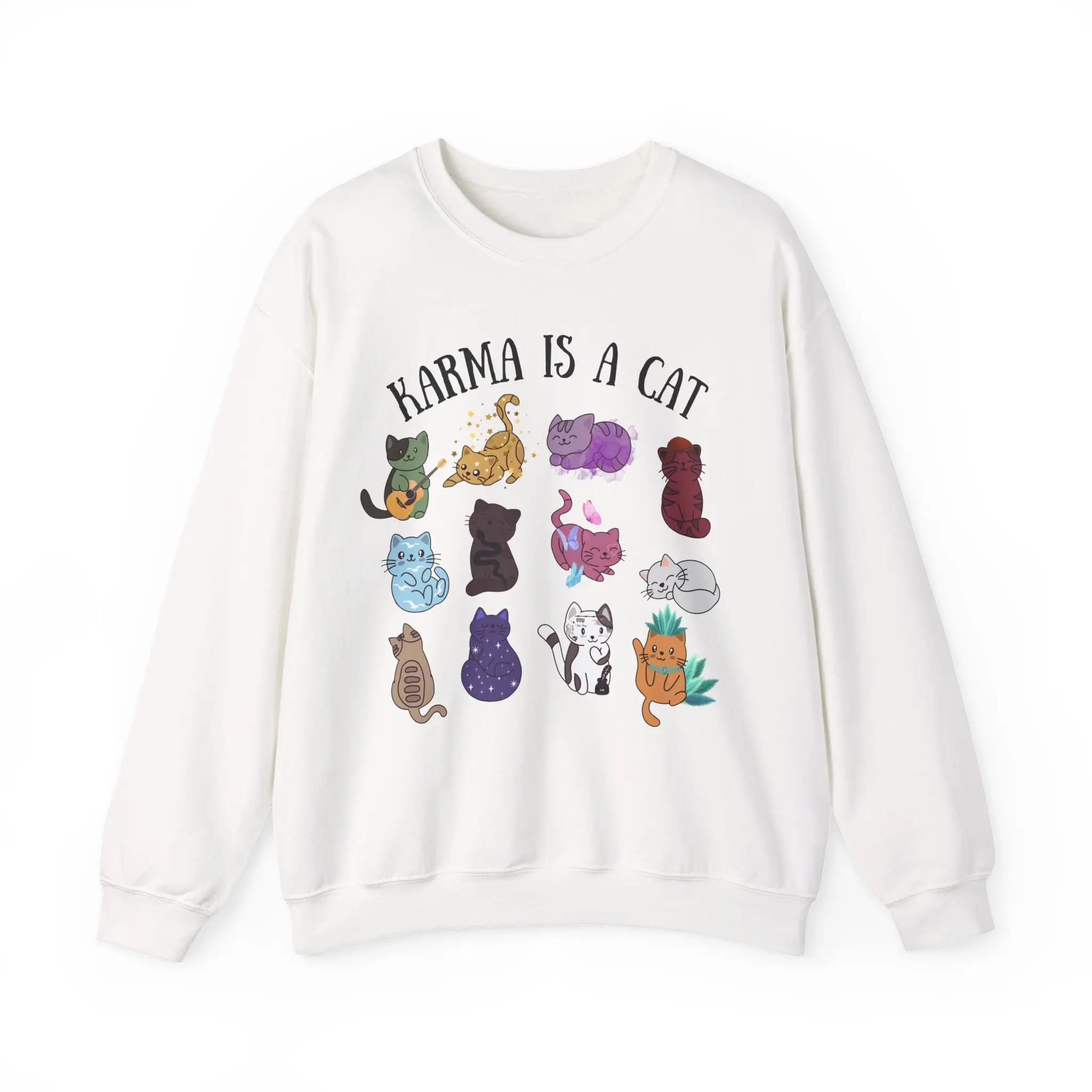 Karma Cat Sweatshirt | Album Cats Sweatshirt | Cat Sweatshirt | Karma Sweatshirt