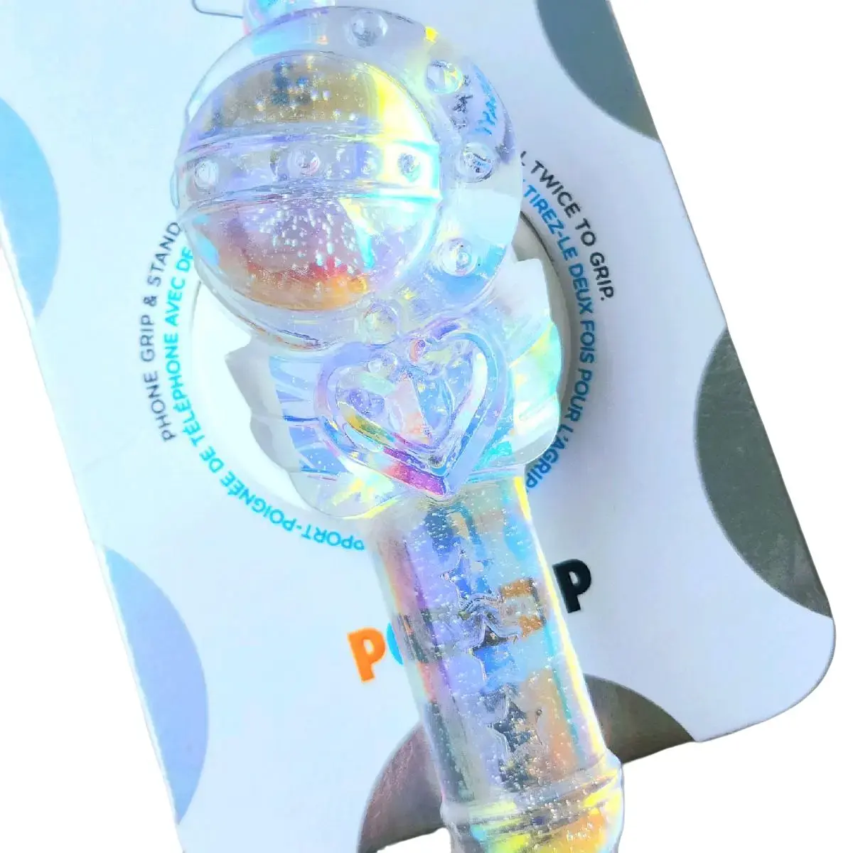 Sailor Moon Wand Rod opal Holographic Popsocket Phone Grip Accessories  Smartphone Stand Devices Handy Mount Mobile Stick Cellphone - TikTok Shop
