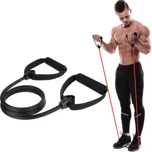 Fitness Yoga Pilates Bar Stick Crossfit Resistance Bands Trainer Yoga Pull Rods Pull Rope Portable Home Gym Body Workout Does not apply