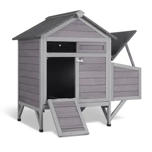 Aivituvin-AIR7020 Raised Backyard Hen House | Small Chicken House for 1-2 Chickens Aivituvin-AIR7020 Raised Backyard Hen House | Small Chicken House for 1-2 Chickens