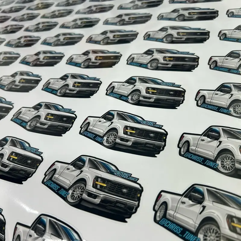 Custom Mini Truck Decal (PACK OF 50)