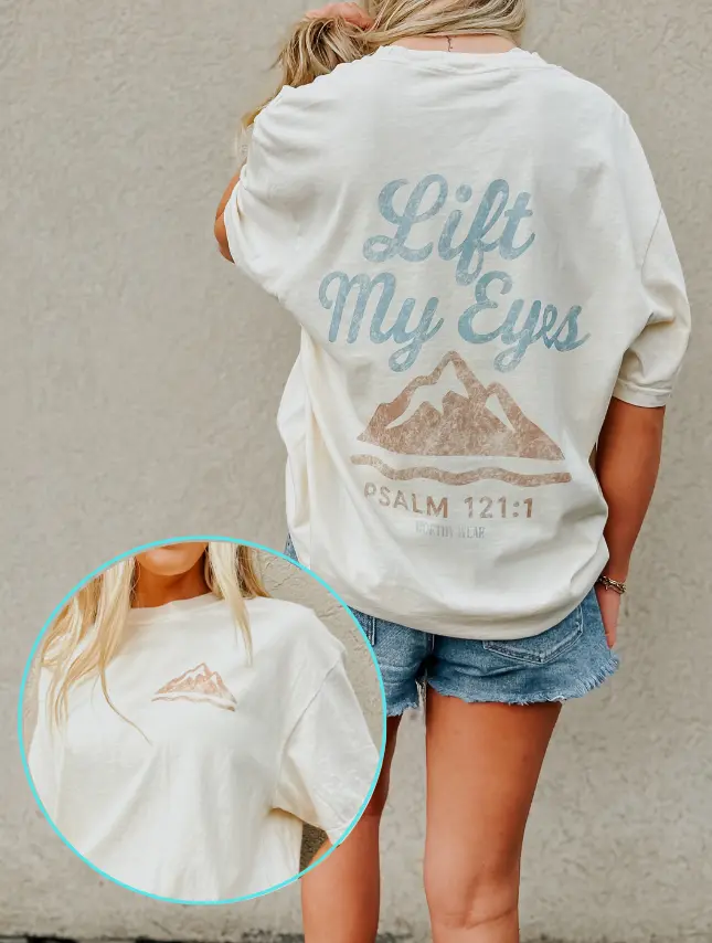 Lift My Eyes Tee