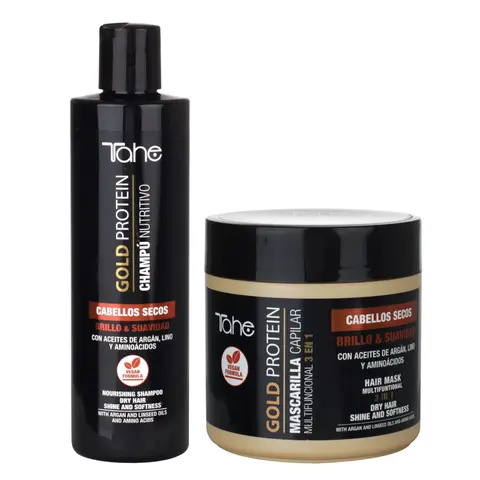 Tahe Gold Protein Small Kit to Nourish Dry Hair