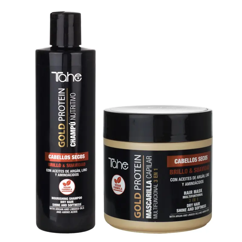 Tahe Gold Protein Small Kit to Nourish Dry Hair