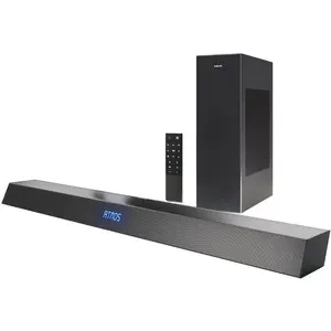 PHILIPS | Soundbar with Wireless Subwoofer Dolby Atmos 2.1-Channel Bluetooth Surround Sound System for TV Home Theater Audio Speakers DTS Play-Fi Amazon Echo Airplay 2 Compatible - Smartphone
