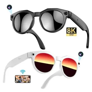 AI Smart glasses W611 8K UGD Voice Call Photo Recording Real-time Translation Foldable Sunglasses Device Electronic Gadgets Cellular