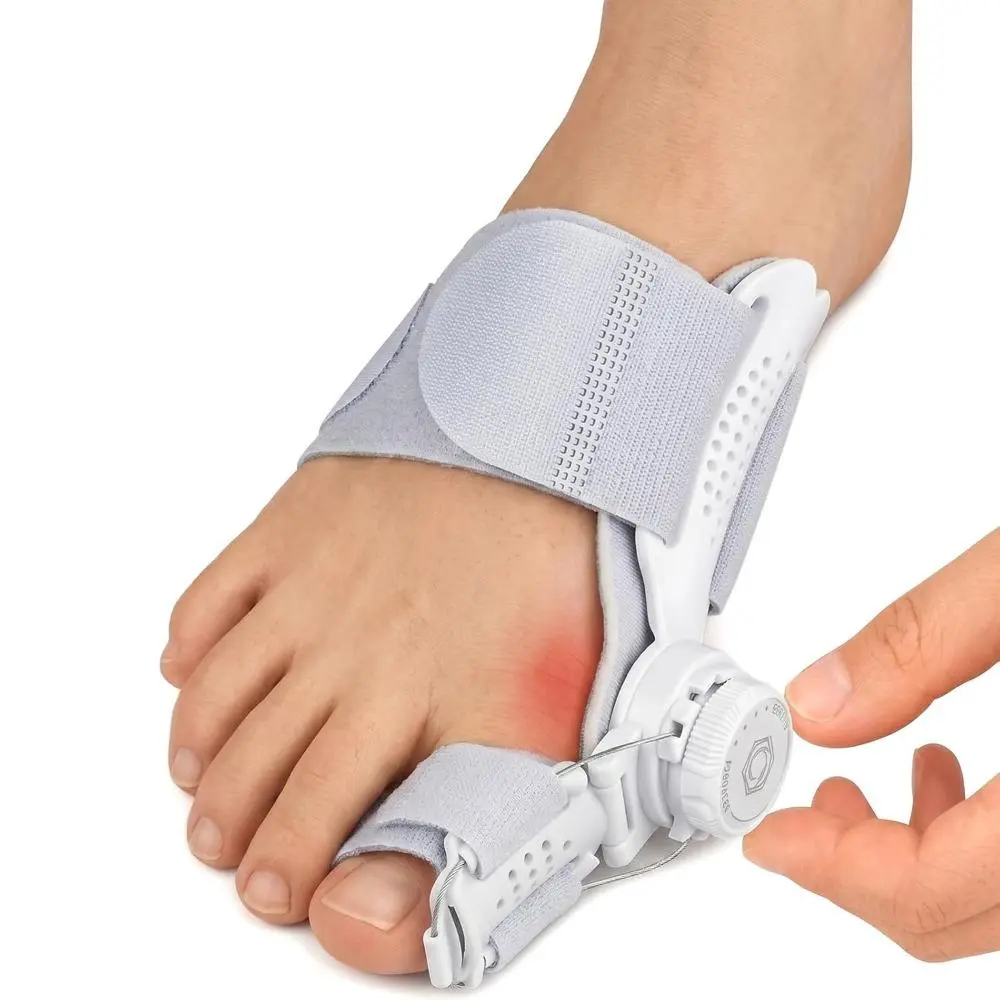 Bunion Corrector for Women & Men – Toe Separators & Spacers for Bunions Relief – Adjustable Hammer Toe Straightener Splint for Big Toe – Day & Night Use for Left/Right Foot Lower Limb Supports and Footrests