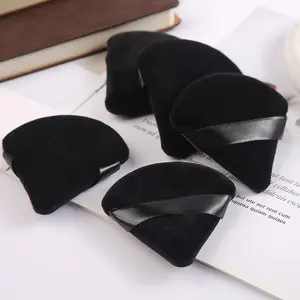 5 Pcs Triangle Powder Puff, Soft Plush Powder Puff, Makeup Foundation Powder Puff, Makeup Tools, for Loose Powder Liquid Makeup
