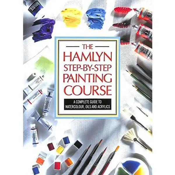 USED-Hamlyn Step-by-step Painting Course by Patricia Monahan (Hardcover)