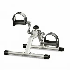 Mini Exercise Bike for Seniors, Adjustable Resistance Pedal Exerciser for Home Fitness & Arm/Leg Recovery Training, Portable Under Desk Workout Equipment