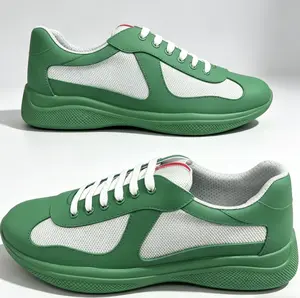 new fabric americas cup sneakers size 35-47 men‘s and women's linea rossa voyage running shoes designer soft rubber and matte leather bike fabrique trainers
