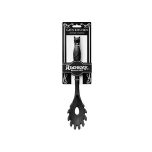Alchemy Gothic Cat's Kitchen Pasta Spoon