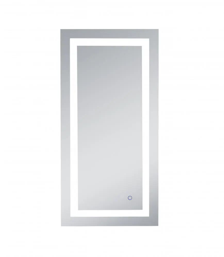 Elegant Decor MRE12040 20 x 40 in. Helios Hardwired LED Mirror with Touch Sensor & Color Changing Temperature - 3000K-4200K-6400K