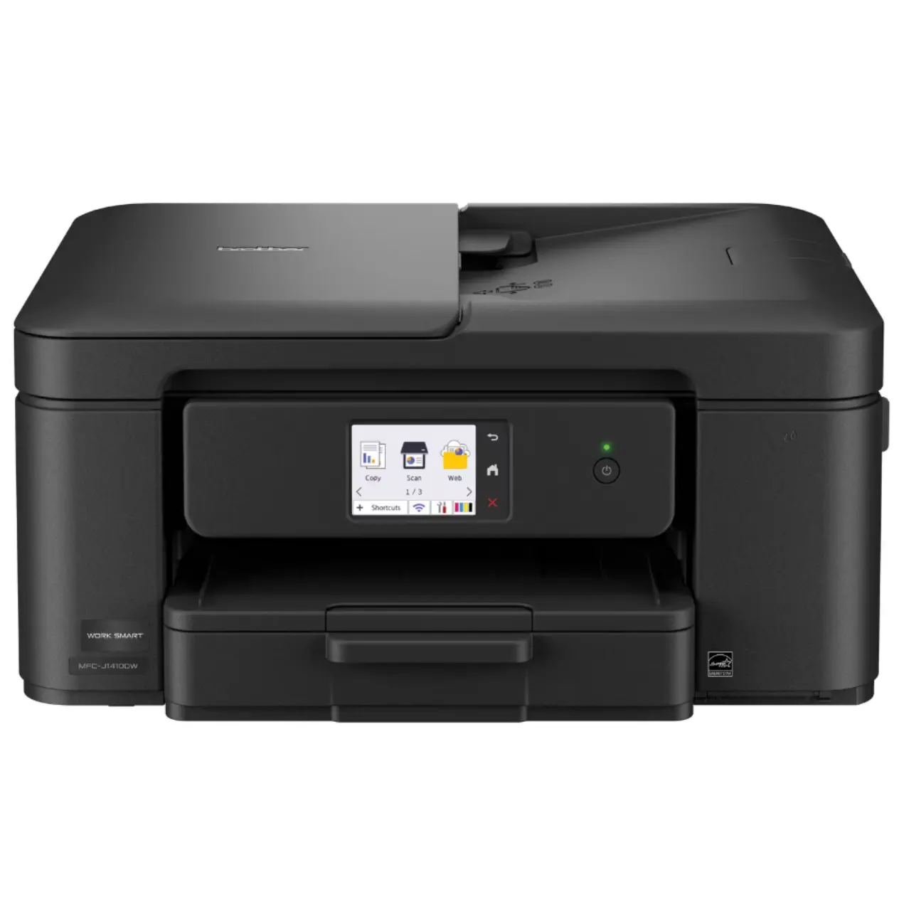 Wireless Color Inkjet All-in-One Printer, Automatic Duplex Printing, 2.7 Color Touchscreen, Print Copy Scan, Wi-Fi and USB, 150-Sheet Paper Tray