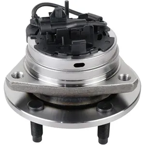 513214 Front Wheel Hub Bearing Assembly Compatible With 04-12 Chevy Malibu, 08-10 Cobalt HHR, Cobalt, 05-10 Pontiac G6, 07-09 Saturn Aura 5 Lugs With ABS