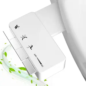 Ultra-Slim Bidet Attachment for Toilet, Non-Electric Self Cleaning Bidet Toilet Seat, Adjustable  Cold Water  Bidet Sprayer, Retractable Dual Nozzles for Rear & Feminine Wash
