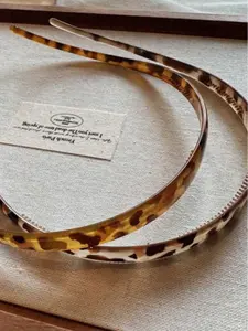 Leopard Pattern Hair Hoop Set, Fashionable Hair Accessories for Women & Girls, Casual Versatile Hair Accessories for Daily Wear, Chic Headbands, Pull Headband