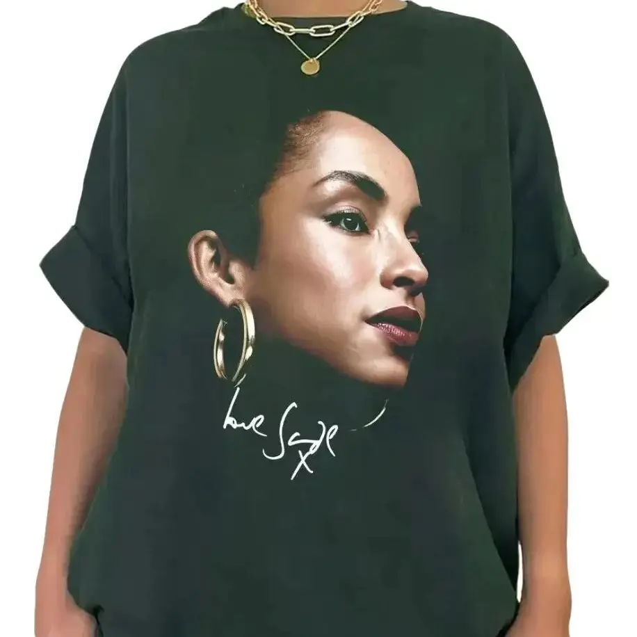 Sade Adu Tshirt, Rap Hip Hop Graphic T-Shirt, Gift For Men Women Unisex Shirt