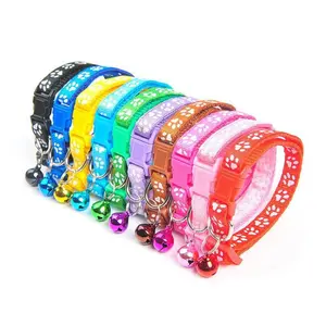 Small Bell Style Pet Collar, Adjustable Pet Collar, Comfortabl Pet Supplies for Small Medium Large Dogs
