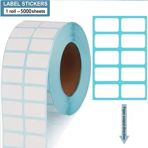 5000pcs Diamond Painting Labels Stickers, Self Adhesive Label, Blank Adhesive Tags for DIY Crafts, Multi-Purpose Office & Home Organization Supplies