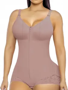 1 Count Shapewear For Women, Fajas, Tummy Control Butt Lifter Body Shaper With Zipper Crotch, Colombian Shapewear, Tight Jumpsuit, Shapewear Bodysuit, Slimmer Body Shaperwear, Anti-Slip Leggings, Elegant, Chic, Suitable For Various Occasions