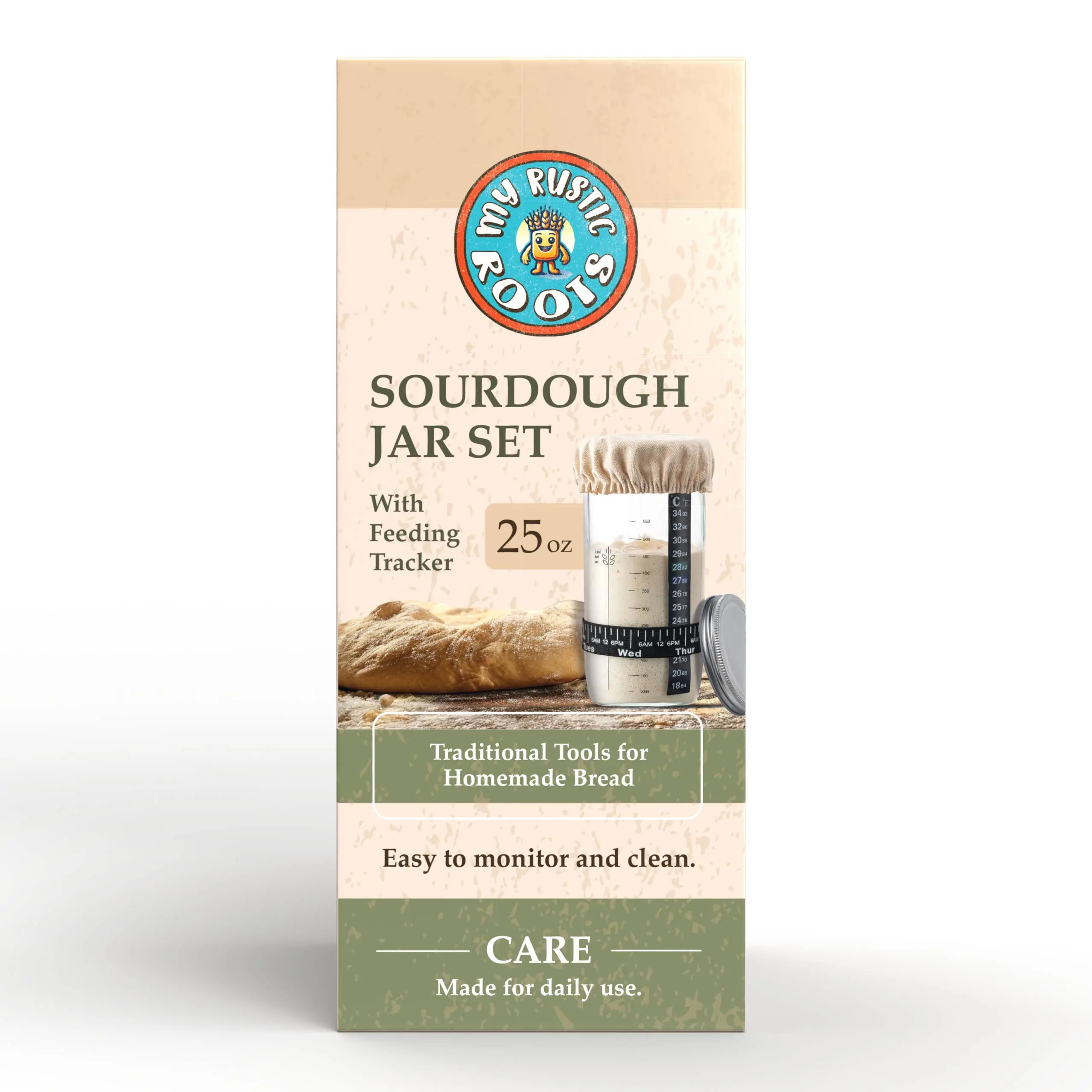 JAR KIT SOURDOUGH STARTER