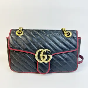 Pre-owned GUCCI Marmont leather handbag