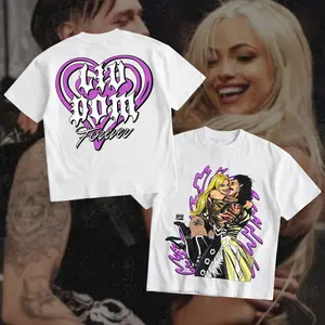 Liv Morgan and Dominik Mysterio T-Shirt WWE Graphic Tee for Wrestling Fans Short Sleeve Crew Neck Soft Cotton Wrestling Shirt Perfect Gift for WWE Fans Pro Wrestling Fans American Made Fightwear