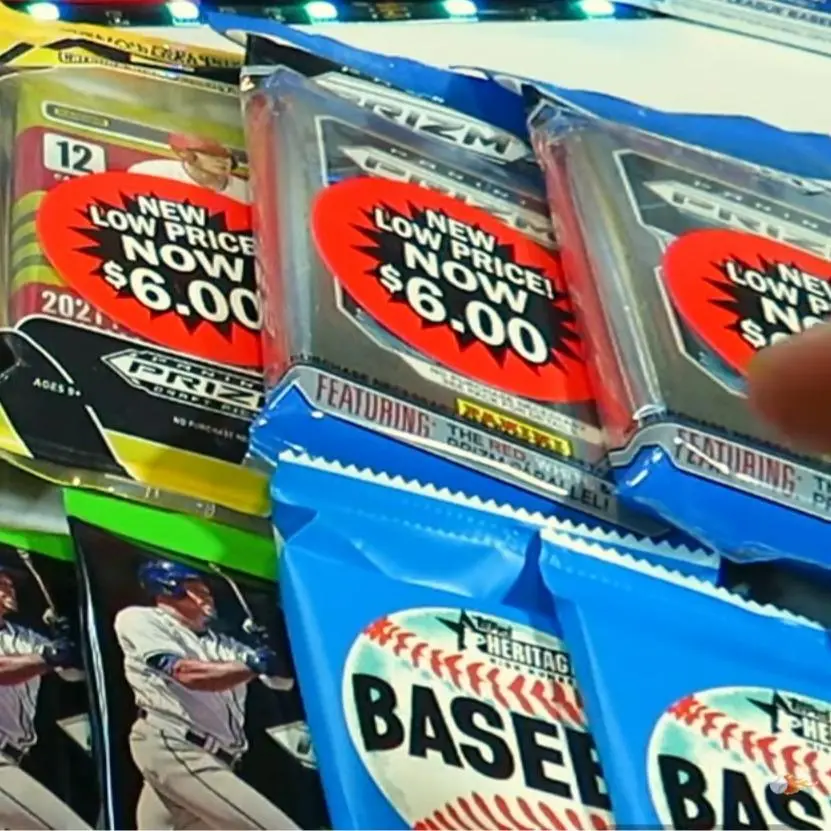 Lot of Vintage and Modern Unopened Baseball Cards - 3 packs per purchase Topps and Bowman plus 1 Top Loaded Hit