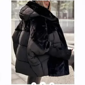 Winter Jacket Women 2024 Loose New Down Jacket Hooded Long Sleeve Winter Clothes