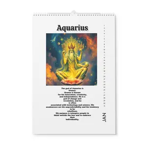 Align with the Universe in 2025 with the Zodiac God Calendar