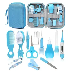 Mother Day Gift  Baby Healthcare and Grooming Kit, Safety Newborn Nursery Baby Care Kit, with Hair Brush Comb, Nail Clipper, Thermometer, Pacifier Clip, Baby Registry Search, Baby Girl Boy Newborn Essentials