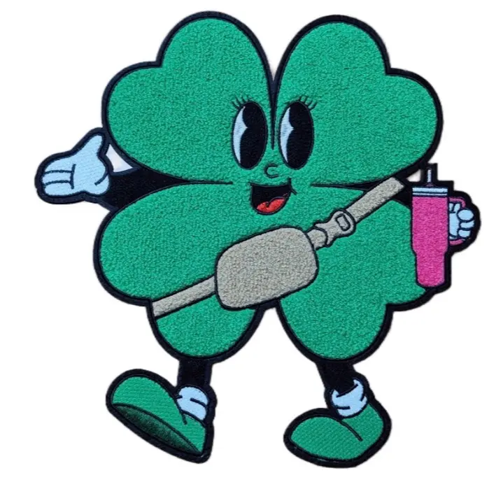 Shamrock Chenille patch Shamrock Chenille patch