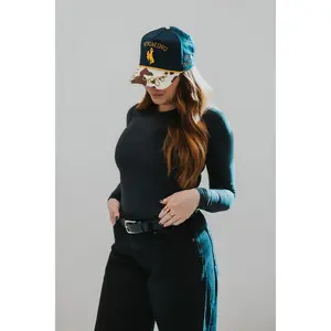 Stay WYLD Wyoming Steamboat Snapback Hat