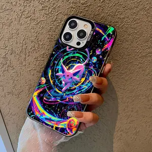 Pokemon Eeveelutions Phone Case stylish phonecases for iPhone 17 16 15 14 13 12 11 Pro/ Max/Plus shock-proof anti-fingerprint Anti Fall Matte Back Cover