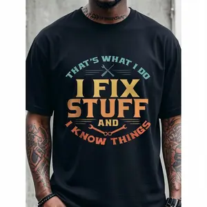 American Independence Day T-shirtUltra Soft 100 Cotton Graphic T Shirt Funny Print Mens Crew Neck Tee For Running And Going Out Black