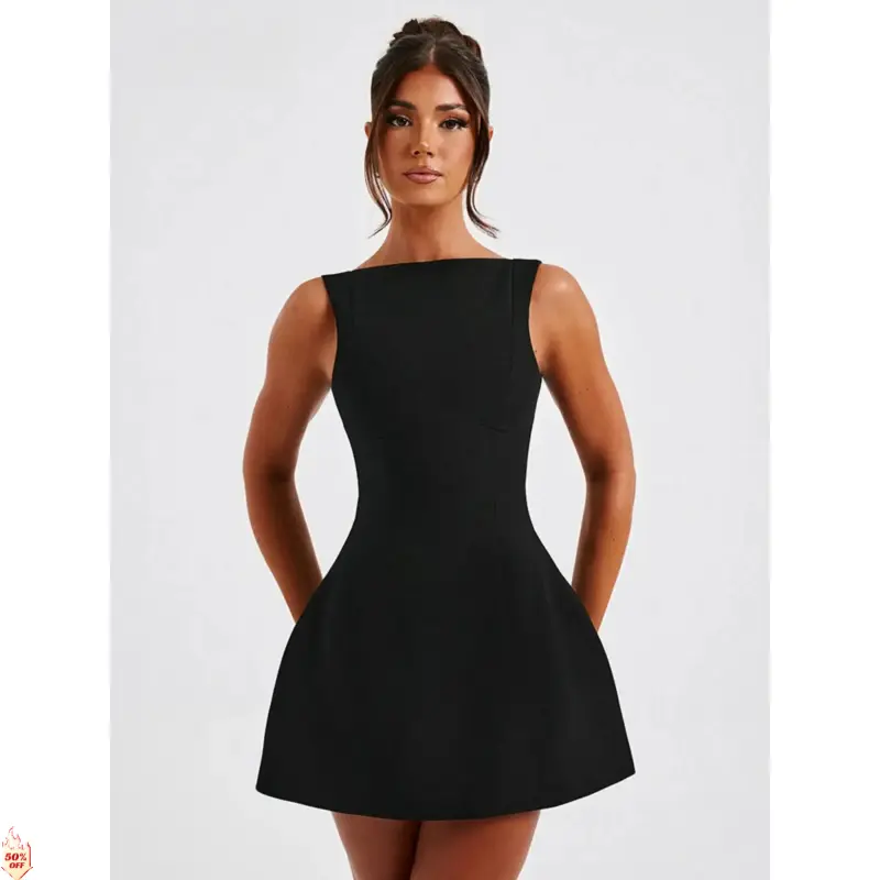 knee length dresses for ladies Cassandra Knit Dress Lemon Drop / M