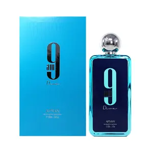 Afnan 9 AM Dive 3.4 Oz EDP Unisex - Durable Diving Fragrance with Lemon Mint & Black Currant Notes for All Genders
