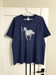 [Sale Up To 50%] Vintage Deftones White Pony Tour Metal Band T-Shirt, Unisex Reprint Cotton Graphic Shirts, Trending USA Tee