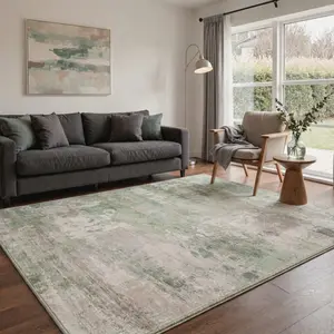 【Deals For You Days】GENIMO Rug – Soft, Pet Friendly, Machine Washable, Non-Slip Area Rug, Home Carpet & Floor Decor, Ideal for Any Room ,ARA1276-ECHO